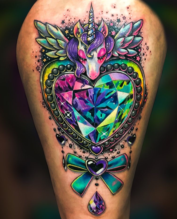 Cheyenne Tattoo Artist Laura Anunnaki Art & Abstract Tattoos